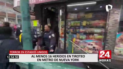 Policía aún no encuentra al supuesto autor del ataque al metro de Nueva York