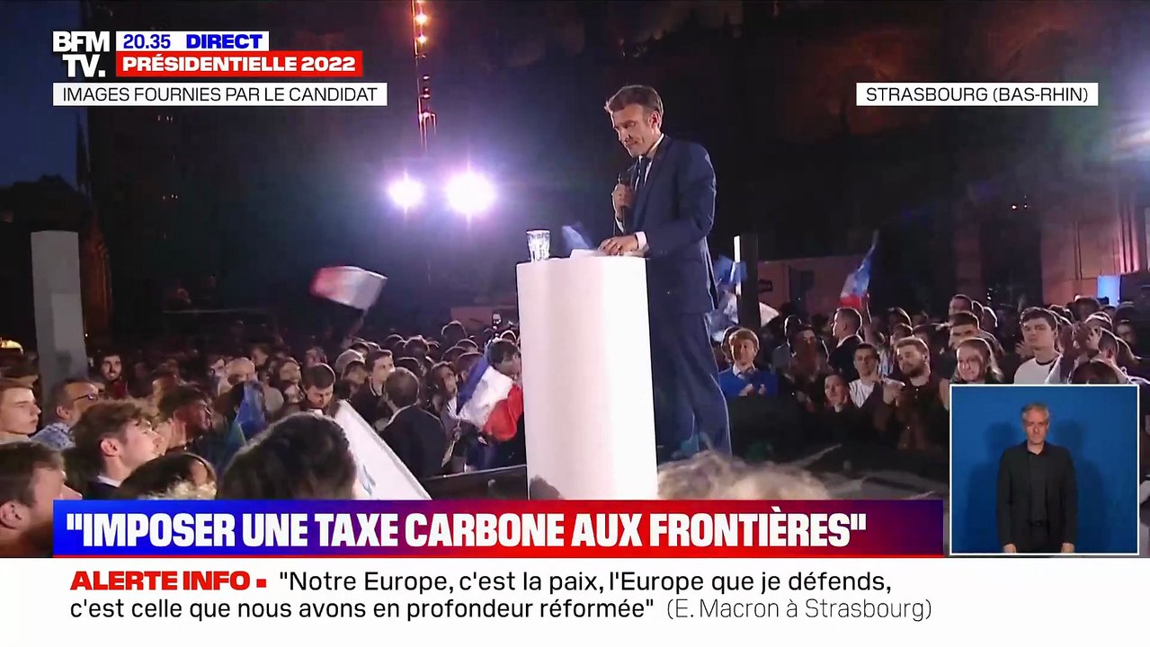 Journalistes de Quotidien écartés par Marine Le Pen - Emmanuel Macron répond : "C'est ça l'extrême droite ! Elle veut réduire nos libertés, c'est la même politique qu'en Hongrie"