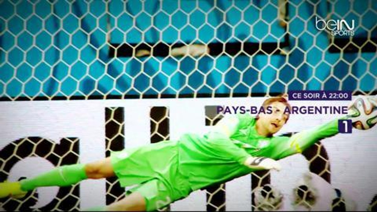 Argentine - Pays-Bas (Demi-finale Coupe du monde 2014) beIN Sports 1