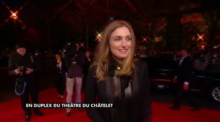 Surprise ! Julie Gayet présente à la cérémonie des César 2014 !