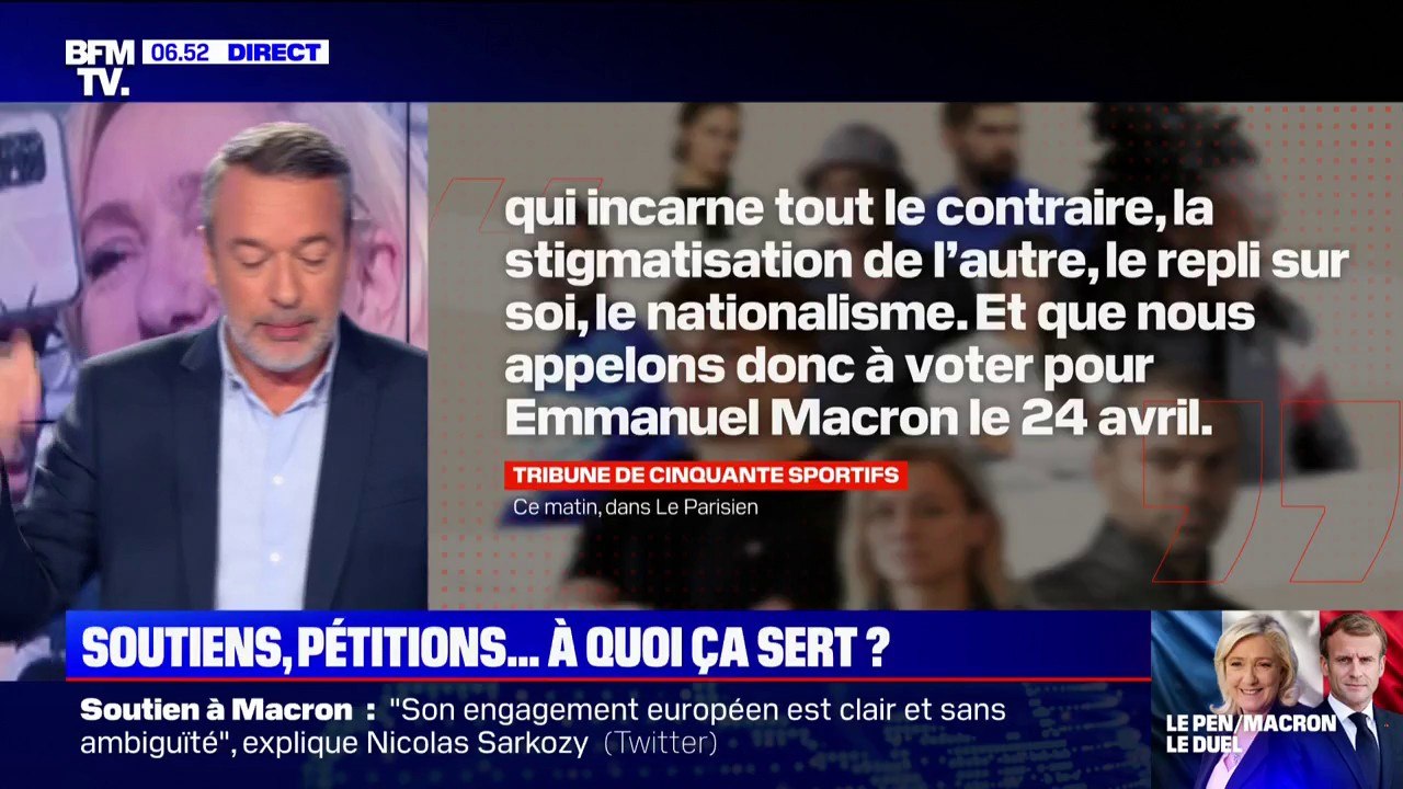 ÉDITO - "Au jeu des appels et des soutiens, c'est le président sortant qui gagne haut la main"