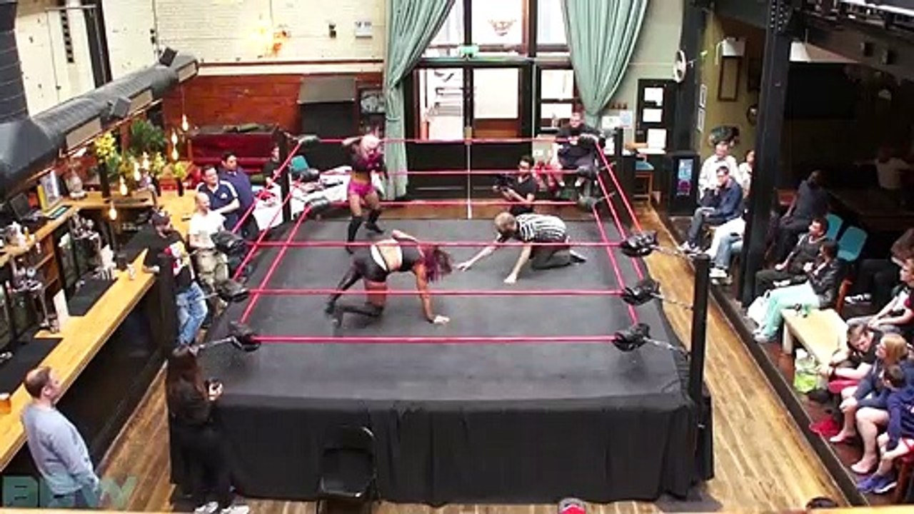 Desi De Rata vs. Little Miss Roxxy - Womens Wrestling