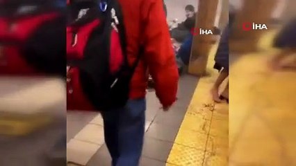 ABD'nin New York metrosunda saldırı!