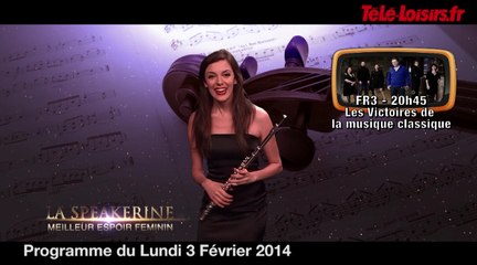 La Speakerine, meilleur espoir féminin... (programmes du 3 février)
