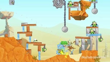 Angry Birds Star Wars II - Présentation de Yoda