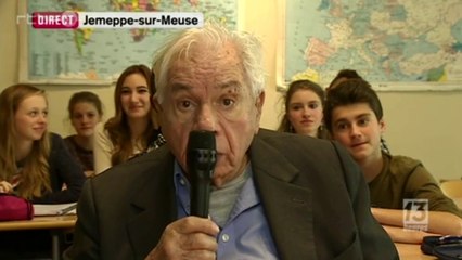 Le gros malaise créé par Michel Galabru dans un JT belge...
