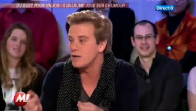 Guillaume (Secret Story 7) invité chez Morandini en 2012