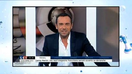 Un journaliste de LCI se lâche : "P*** de générique de m****"