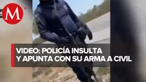 Graban presunto abuso de autoridad por policías en San Luis Potosí