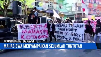 Kapolres Binjai Kawal Peserta Aksi Unjuk Rasa di DPRD Kota Binjai