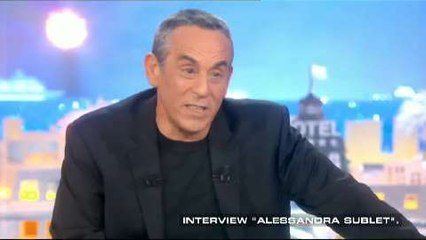 L'imitation d'Alessandra Sublet par Thierry Ardisson