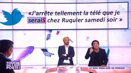 Jérémy Ferrari se paye Nicolas Bedos dans Touche pas à mon poste