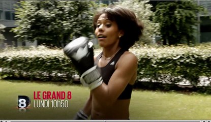 Audrey Pulvar en boxeuse pour le retour du Grand 8