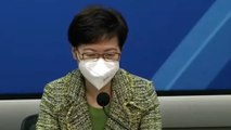 Hong Kong leader Carrie Lam summarises results of three-day citywide voluntary Covid-19 tests