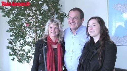 Les gagnantes Facebook visitent Télé-Loisirs et rencontrent Jean-Pierre Pernaut et Vanessa des Anges