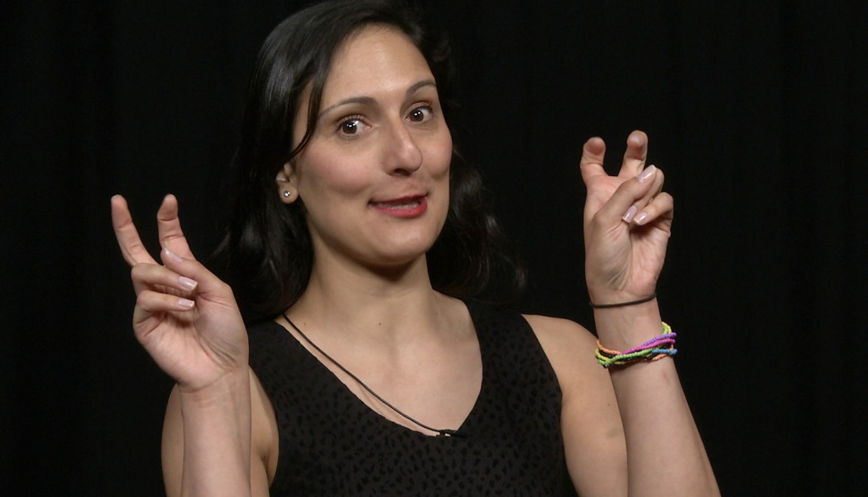 Speakerine : L'essai studio de Nadia