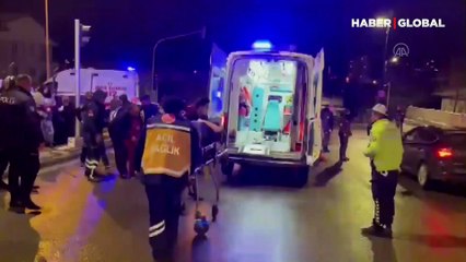 Yarım saat arayla iki kaza! Toplam 9  yaralı