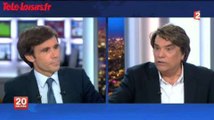 L'interview tendue de Bernard Tapie par David Pujadas