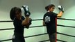 Audrey Pulvar boxe avec Malika Ménard