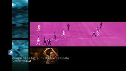 16èmes de finale de la Coupe de la Ligue : Reims - Monaco (France 3)