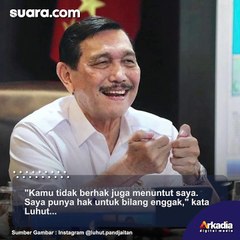 Luhut Tak Mau Buka Big Data, Berkata Punya Hak untuk Menolak, Publik: Takut Kebongkar Bohongnya