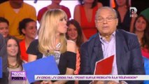 Le dessin coquin d'Enora Malagré sur la pancarte de Gérard Louvin