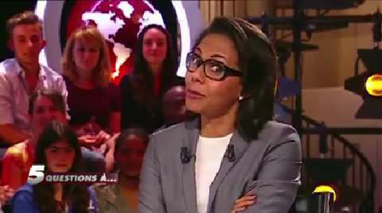 Audrey Pulvar et le redressement productif d'Arnaud Montebourg