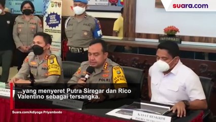 Polisi Tangkap Putra Siregar dan Rico Valentino atas Kasus Pengeroyokan