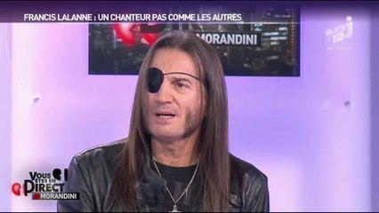 Le look "Jack Sparrow" de Francis Lalanne dans Vous êtes en direct (NRJ12)