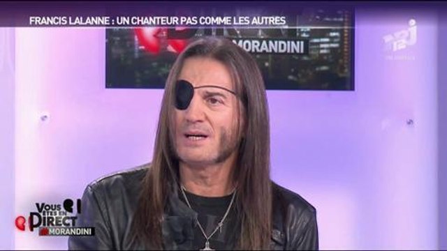 Le look Jack Sparrow de Francis Lalanne dans Vous êtes en direct (NRJ12)
