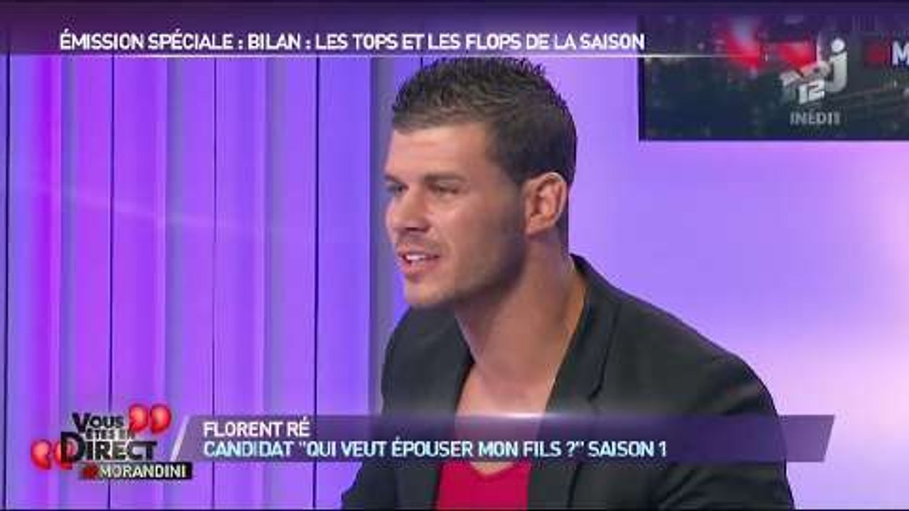 Florent Qui Veut épouser Mon Fils Florent (Qui veut épouser mon fils ?) "un peu déçu" par la saison 2 - Vidéo  Dailymotion
