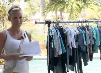 Amélie présente sa collection de vêtements (Les Anges 5)
