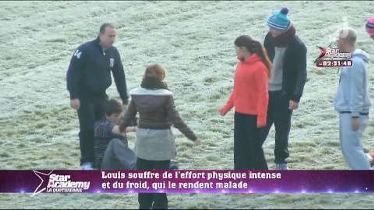 Star Academy : Louis et Laurène tombent malades pendant le cours de sport