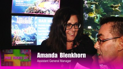 DDP Entertainment Report - Pride Toronto 2017 - Aqueerium - Assistant General Manager Amanda