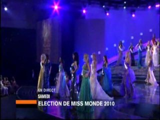 Election de Miss Monde 2010 sur Paris Première