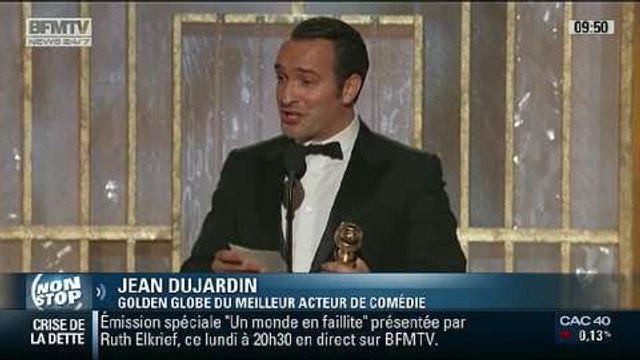 Jean Dujardin : Golden Globe du meilleur acteur de comédie