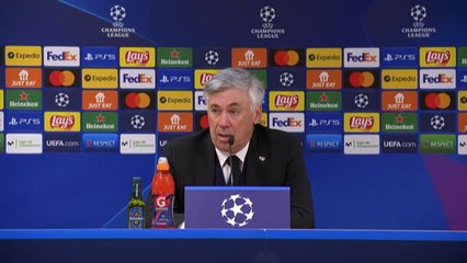 Ancelotti: "La magia del estadio nos ha ayudado, cuanto más se sufre, más feliz estoy"