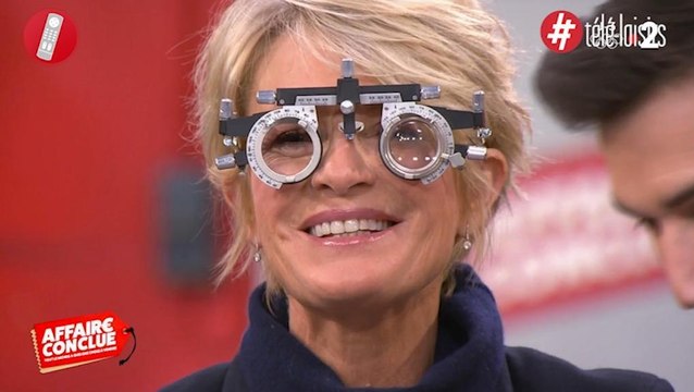 Insolite : Sophie Davant se prend pour Elie Semoun dans Affaire Conclue