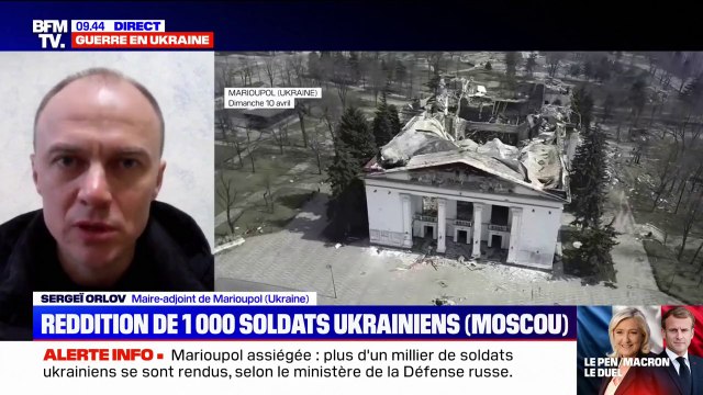 Le nombre de morts et de crimes commis par la Russie à Marioupol est infiniment supérieur à ceux de Boutcha, selon le maire-adjoint de Marioupol