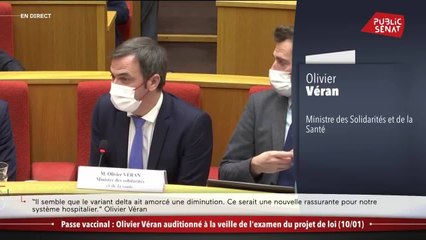 Olivier Véran compare le vaccin à "un double airbag"
