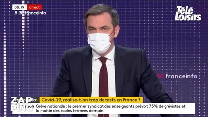 Olivier Véran ferme sur la décision de prioriser les personnes non-vaccinées