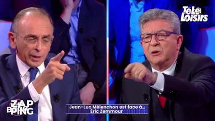 "A la niche !" : Jean-Luc Mélenchon tacle Eric Zemmour dans Face à Baba
