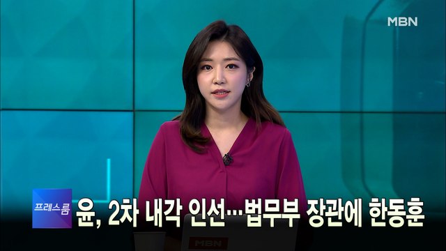 [MBN 프레스룸] 4월 13일 수요일 오프닝