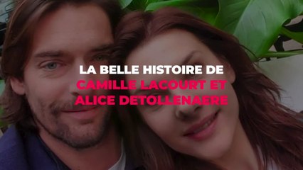 La belle histoire de Camille Lacourt et Alice Detollenaere