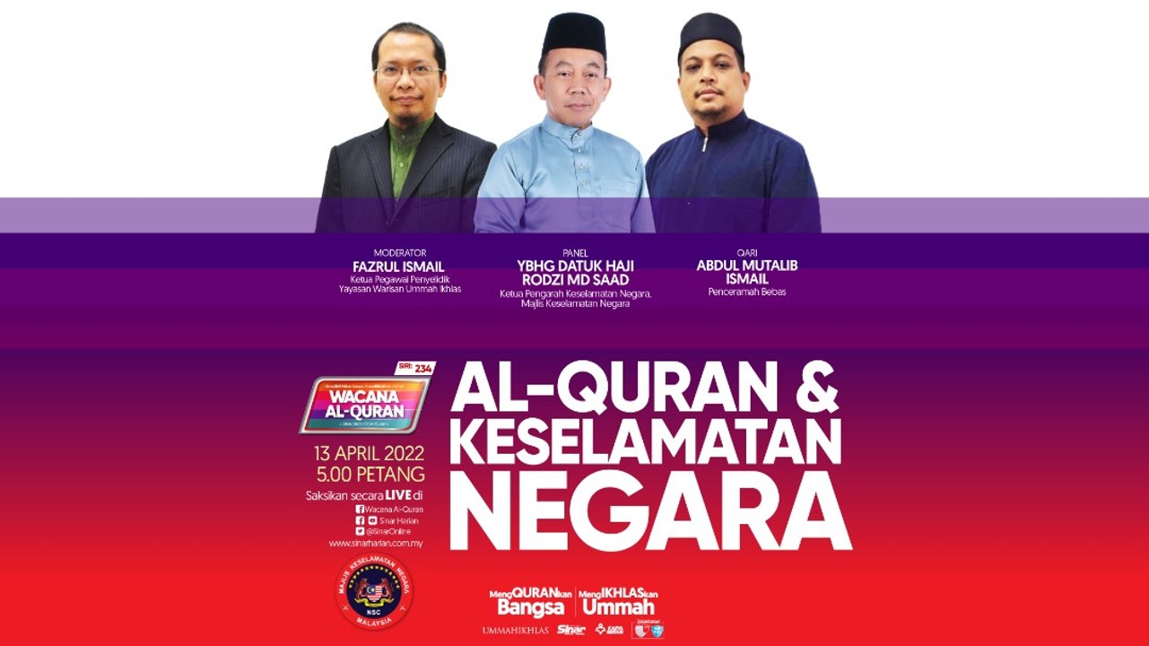 [LIVE] Al-Quran Keselamatan Negara