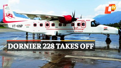 Made-In-India Dornier 228 Commercial Flight Flagged Off