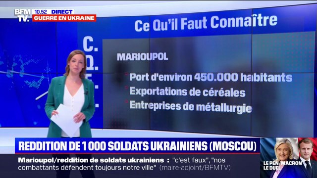 Guerre en Ukraine: Marioupol, une ville stratégique pour la Russie