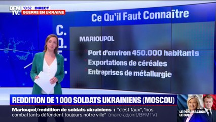 Guerre en Ukraine: Marioupol, une ville stratégique pour la Russie