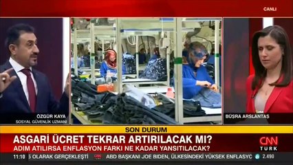 Asgari ücret tekrar artırılacak mı? Özgür Kaya yanıtladı