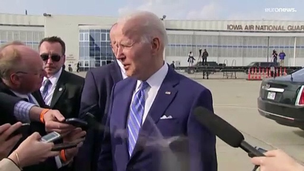 Biden bezichtigt Putin des Völkermords in der Ukraine